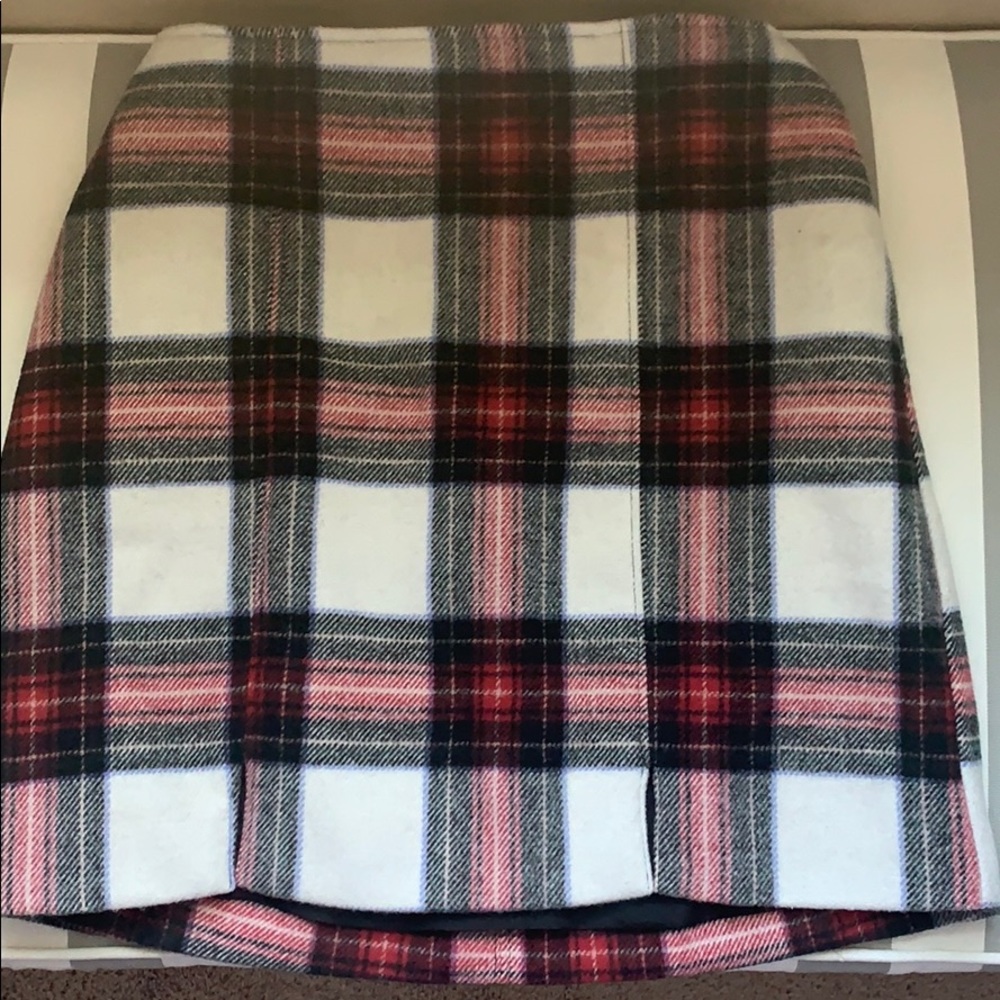 Hollister plaid skirt